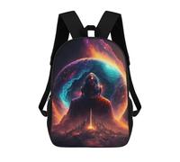 sinyumoney Sacs À Dos Pour Enfants Astronaut in Space -169 Sac D'école Imprimé En 3D, Sac Tendance, Sac De Voyage Pour L'école Ou Les Voyages 17inch