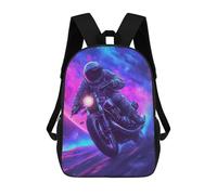 sinyumoney Sacs À Dos Pour Enfants Astronaut Motor in Space Sac À Dos Scolaire, Cartable Pour Enfants, Sac De Voyage, Sac À Livres, Sac À Dos Imprimé En 3D Pour Garçons Et Filles 17inch