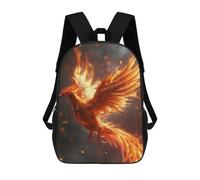 sinyumoney Sacs À Dos Pour Enfants Bird Phoenix Fantasy Fire Sac D'école Sac À Dos Garçon Sac De Voyage Sac D'écolier Sac À Livres Et Fournitures Scolaires Sacs D'école 17inch
