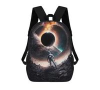 sinyumoney Sacs À Dos Pour Enfants Black Hole V4 Sac D'école Imprimé En 3D, Sac Tendance, Sac De Voyage Pour L'école Ou Les Voyages 17inch