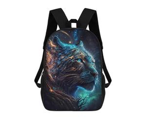 sinyumoney Sacs À Dos Pour Enfants Celestial Galaxy Tiger Sac D'école Imprimé En 3D Pour Enfants, Sac À Dos De Voyage Tendance Pour Écoliers 17inch