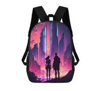 sinyumoney Sacs À Dos Pour Enfants Couple Reigns The World Sac D'école Sac À Dos Garçon Sac De Voyage Sac D'écolier Sac À Livres Et Fournitures Scolaires Sacs D'école 17inch