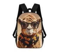 sinyumoney Sacs À Dos Pour Enfants Cute Anfd Funny Camel Sac D'école Imprimé En 3D Pour Enfants, Sac À Dos De Voyage Tendance Pour Écoliers 17inch