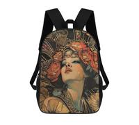 sinyumoney Sacs À Dos Pour Enfants Dreamy Goddess in Summer Sac D'école Imprimé En 3D, Sac Tendance, Sac De Voyage Pour L'école Ou Les Voyages 17inch