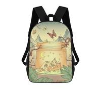 sinyumoney Sacs À Dos Pour Enfants Edo Japanese Asian Kitten Sac D'école Imprimé En 3D, Sac Tendance, Sac De Voyage Pour L'école Ou Les Voyages 17inch