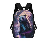 sinyumoney Sacs À Dos Pour Enfants Electric Panda Storm Sac D'école Imprimé En 3D, Sac Tendance, Sac De Voyage Pour L'école Ou Les Voyages 17inch