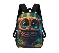 sinyumoney Sacs À Dos Pour Enfants Enchanted Forest Owl -6 Sac D'école Imprimé En 3D, Sac Tendance, Sac De Voyage Pour L'école Ou Les Voyages 17inch