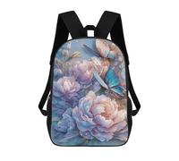 sinyumoney Sacs À Dos Pour Enfants Enchanted Garden Butterflies Sac D'école Imprimé En 3D, Sac Tendance, Sac De Voyage Pour L'école Ou Les Voyages 17inch