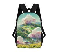 sinyumoney Sacs À Dos Pour Enfants Fantasy Cloudscape Adventure Sac À Dos Scolaire, Cartable Pour Enfants, Sac De Voyage, Sac À Livres, Sac À Dos Imprimé En 3D Pour Garçons Et Filles 17inch