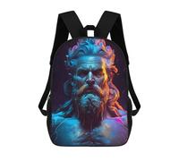 sinyumoney Sacs À Dos Pour Enfants Flame of Knowledge Sac D'école Imprimé En 3D, Sac Tendance, Sac De Voyage Pour L'école Ou Les Voyages 17inch