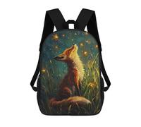 sinyumoney Sacs À Dos Pour Enfants Fox And The Star Lights Sac D'école Imprimé En 3D Pour Enfants, Sac À Dos De Voyage Tendance Pour Écoliers 17inch