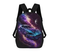 sinyumoney Sacs À Dos Pour Enfants Galactic Car Ride Sac D'école Imprimé En 3D, Sac Tendance, Sac De Voyage Pour L'école Ou Les Voyages 17inch