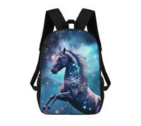 sinyumoney Sacs À Dos Pour Enfants Galactic Horse Dreamscape Sac D'école Imprimé En 3D, Sac Tendance, Sac De Voyage Pour L'école Ou Les Voyages 17inch