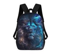 sinyumoney Sacs À Dos Pour Enfants Galactic Lion Majesty -21 Sac À Dos Scolaire, Cartable Pour Enfants, Sac De Voyage, Sac À Livres, Sac À Dos Imprimé En 3D Pour Garçons Et Filles 17inch