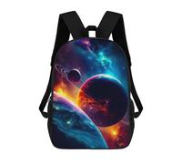 sinyumoney Sacs À Dos Pour Enfants Galactic Planets Cosmic Beauty Sac D'école Imprimé En 3D Pour Enfants, Sac À Dos De Voyage Tendance Pour Écoliers 17inch