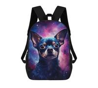 sinyumoney Sacs À Dos Pour Enfants Galactic Pup Portrait -5 Sac D'école Imprimé En 3D, Sac Tendance, Sac De Voyage Pour L'école Ou Les Voyages 17inch