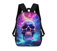 sinyumoney Sacs À Dos Pour Enfants Galactic Skull Sac À Dos Scolaire, Cartable Pour Enfants, Sac De Voyage, Sac À Livres, Sac À Dos Imprimé En 3D Pour Garçons Et Filles 17inch