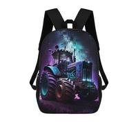 sinyumoney Sacs À Dos Pour Enfants Galactic Tractor Adventure-4 Sac À Dos Scolaire, Cartable Pour Enfants, Sac De Voyage, Sac À Livres, Sac À Dos Imprimé En 3D Pour Garçons Et Filles 17inch