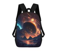 sinyumoney Sacs À Dos Pour Enfants Galactic Twilight Sac D'école Sac À Dos Garçon Sac De Voyage Sac D'écolier Sac À Livres Et Fournitures Scolaires Sacs D'école 17inch