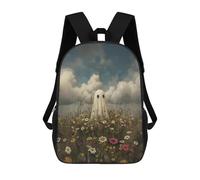 sinyumoney Sacs À Dos Pour Enfants Ghost in The Garden Sac D'école Imprimé En 3D, Sac Tendance, Sac De Voyage Pour L'école Ou Les Voyages 17inch