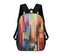 sinyumoney Sacs À Dos Pour Enfants Imprimés En 3D Abstract Minimalism Sacs D'école Pour Enfants Garçons Et Filles, Sacs De Voyage, Sacs À Livres Pour L'école Ou Les Voyages 17inch