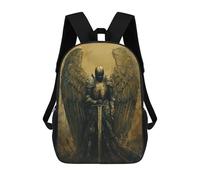 sinyumoney Sacs À Dos Pour Enfants Imprimés En 3D Angelic Sentinel Sacs D'école Pour Enfants Garçons Et Filles, Sacs De Voyage, Sacs À Livres Pour L'école Ou Les Voyages 17inch