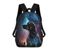 sinyumoney Sacs À Dos Pour Enfants Imprimés En 3D Galactic Canine Majesty -3 Sacs D'école Pour Enfants Garçons Et Filles, Sacs De Voyage, Sacs À Livres Pour L'école Ou Les Voyages 17inch