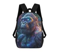 sinyumoney Sacs À Dos Pour Enfants Imprimés En 3D Galactic Titan The Cosmic Ape Sacs D'école Pour Enfants Garçons Et Filles, Sacs De Voyage, Sacs À Livres Pour L'école Ou Les Voyages 17inch