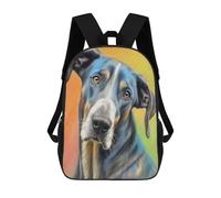 sinyumoney Sacs À Dos Pour Enfants Imprimés En 3D Great Dane Sketch Sacs D'école Pour Enfants Garçons Et Filles, Sacs De Voyage, Sacs À Livres Pour L'école Ou Les Voyages 17inch