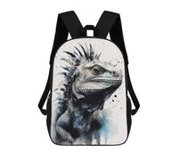 sinyumoney Sacs À Dos Pour Enfants Imprimés En 3D Iguana Beauty Inked Lizard Sacs D'école Pour Enfants Garçons Et Filles, Sacs De Voyage, Sacs À Livres Pour L'école Ou Les Voyages 17inch