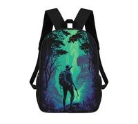 sinyumoney Sacs À Dos Pour Enfants Imprimés En 3D Jungle Explorer Sacs D'école Pour Enfants Garçons Et Filles, Sacs De Voyage, Sacs À Livres Pour L'école Ou Les Voyages 17inch