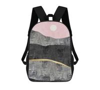 sinyumoney Sacs À Dos Pour Enfants Imprimés En 3D Landscape Collage V Sacs D'école Pour Enfants Garçons Et Filles, Sacs De Voyage, Sacs À Livres Pour L'école Ou Les Voyages 17inch
