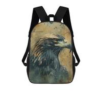sinyumoney Sacs À Dos Pour Enfants Imprimés En 3D Majestic Eagle Sacs D'école Pour Enfants Garçons Et Filles, Sacs De Voyage, Sacs À Livres Pour L'école Ou Les Voyages 17inch