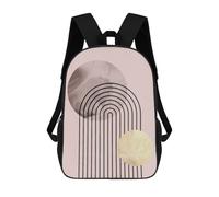 sinyumoney Sacs À Dos Pour Enfants Imprimés En 3D Marble And Gold Art 6 Sacs D'école Pour Enfants Garçons Et Filles, Sacs De Voyage, Sacs À Livres Pour L'école Ou Les Voyages 17inch