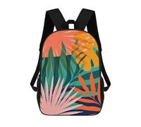 sinyumoney Sacs À Dos Pour Enfants Imprimés En 3D Minimalist Floral 43 Sacs D'école Pour Enfants Garçons Et Filles, Sacs De Voyage, Sacs À Livres Pour L'école Ou Les Voyages 17inch