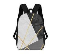 sinyumoney Sacs À Dos Pour Enfants Imprimés En 3D Modern Textures XI Sacs D'école Pour Enfants Garçons Et Filles, Sacs De Voyage, Sacs À Livres Pour L'école Ou Les Voyages 17inch