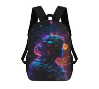 sinyumoney Sacs À Dos Pour Enfants Imprimés En 3D Neon Dreamscape Abstract Art Sacs D'école Pour Enfants Garçons Et Filles, Sacs De Voyage, Sacs À Livres Pour L'école Ou Les Voyages 17inch
