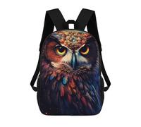 sinyumoney Sacs À Dos Pour Enfants Imprimés En 3D Owl Bird Sacs D'école Pour Enfants Garçons Et Filles, Sacs De Voyage, Sacs À Livres Pour L'école Ou Les Voyages 17inch