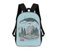 sinyumoney Sacs À Dos Pour Enfants Imprimés En 3D Save The Ocean Sacs D'école Pour Enfants Garçons Et Filles, Sacs De Voyage, Sacs À Livres Pour L'école Ou Les Voyages 17inch