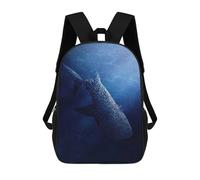sinyumoney Sacs À Dos Pour Enfants Imprimés En 3D Whale Shark Graceful Giant Sacs D'école Pour Enfants Garçons Et Filles, Sacs De Voyage, Sacs À Livres Pour L'école Ou Les Voyages 17inch