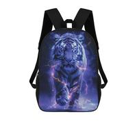 sinyumoney Sacs À Dos Pour Enfants Imprimés En 3D White Tiger Space Animal Sacs D'école Pour Enfants Garçons Et Filles, Sacs De Voyage, Sacs À Livres Pour L'école Ou Les Voyages 17inch