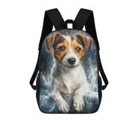 sinyumoney Sacs À Dos Pour Enfants Jack Russell Terrier Portrait Sac D'école Imprimé En 3D Pour Enfants, Sac À Dos De Voyage Tendance Pour Écoliers 17inch