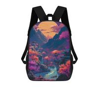 sinyumoney Sacs À Dos Pour Enfants Japanese Fantasy 05 Sac D'école Sac À Dos Garçon Sac De Voyage Sac D'écolier Sac À Livres Et Fournitures Scolaires Sacs D'école 17inch