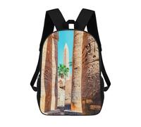 sinyumoney Sacs À Dos Pour Enfants Karnak Temple Sac D'école Sac À Dos Garçon Sac De Voyage Sac D'écolier Sac À Livres Et Fournitures Scolaires Sacs D'école 17inch