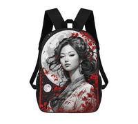 sinyumoney Sacs À Dos Pour Enfants Lunar Elegance Portrait Sac D'école Sac À Dos Garçon Sac De Voyage Sac D'écolier Sac À Livres Et Fournitures Scolaires Sacs D'école 17inch