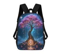 sinyumoney Sacs À Dos Pour Enfants Magical Tree of Light Sac D'école Imprimé En 3D, Sac Tendance, Sac De Voyage Pour L'école Ou Les Voyages 17inch