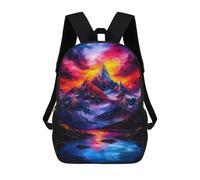 sinyumoney Sacs À Dos Pour Enfants Mountain Sunset Landscape Sac D'école Sac À Dos Garçon Sac De Voyage Sac D'écolier Sac À Livres Et Fournitures Scolaires Sacs D'école 17inch