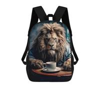 sinyumoney Sacs À Dos Pour Enfants Not Without My Coffee Sac D'école Imprimé En 3D, Sac Tendance, Sac De Voyage Pour L'école Ou Les Voyages 17inch