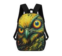 sinyumoney Sacs À Dos Pour Enfants Owl Portrait -2 Sac D'école Imprimé En 3D, Sac Tendance, Sac De Voyage Pour L'école Ou Les Voyages 17inch