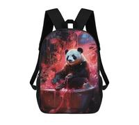 sinyumoney Sacs À Dos Pour Enfants Panda in A Bubble Bath Sac À Dos Scolaire, Cartable Pour Enfants, Sac De Voyage, Sac À Livres, Sac À Dos Imprimé En 3D Pour Garçons Et Filles 17inch
